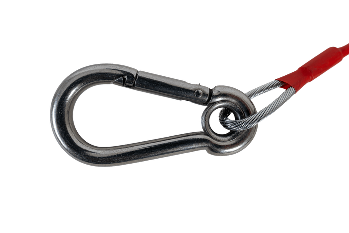 Frânghie de siguranță de urgență KNOTT cu cârlig de siguranță 1200 mm