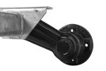 KNOTT VG7-L ax nefrânat pentru remorcă 750kg 1070mm 1370mm 4x100