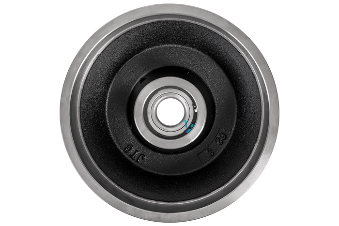 Tambur de frână pentru KNOTT cu rulment pentru ax remorcă 250x40 5x112 37mm