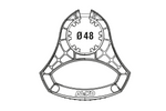 Mâner de manevră AL-KO 1931978 pentru roată jockey de 48 mm