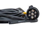 Instalatie electrica MANTES, cablaj remorca, 5m, mufa 7 PIN, baionete 2x 5 PIN