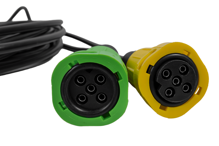 Instalație electrică MANTES, cablaj remorcă barcă, 5,5 m, mufă 13PIN, baionete 2x5PIN