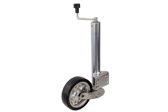 Roată jockey ranforsată KNOTT ATK60 cu mâner 350 kg 60 mm 785-1020 mm
