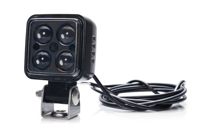 Lampă de siguranță LED WAŚ 2243 W267, lampă de avertizare albastră