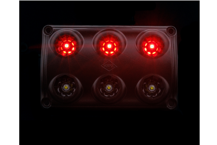 Lampă auto interioară neagră cu LED 720lm HORPOL LWD2325/CZ