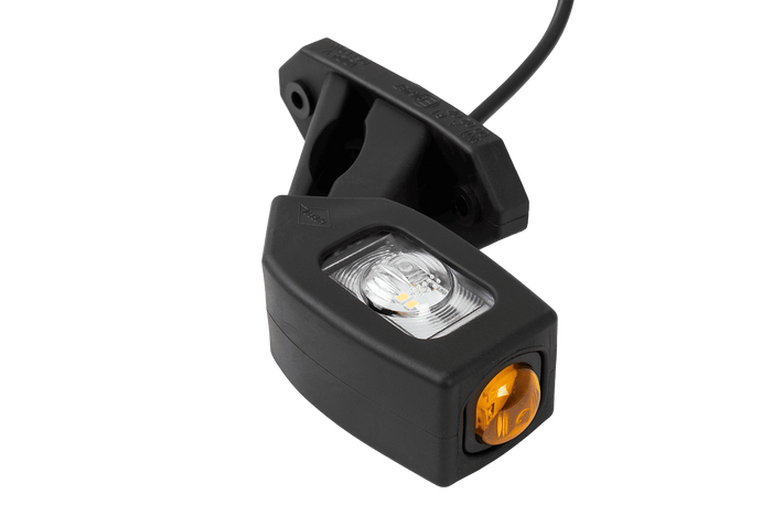 HORPOL LD 2109/P Lampă de degajare cu LED dreapta pe un braț de cauciuc