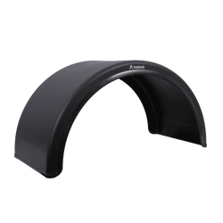 Apărătoare dublă pentru remorcă 15-17.5" DOMAR DK1515, aripă roată 860/410mm