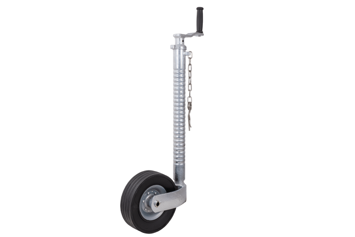 Roată jockey KNOTT TK48, tub ondulat, 300 kg, 48 mm, 700-940 mm