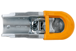 Cârlig sferic STEELPRESS BC-3000C-00-00+Z3 pentru remorcă de 3000 kg cu bară de tractare din țeavă de 35-50 mm, fontă