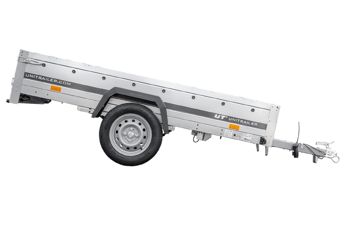 Remorcă auto pe arcuri 230x125 UNITRAILER GARDEN 230/R KIPP