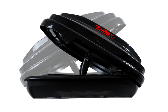 Cutie de portbagaj Mont Blanc Altitude 350, negru metalizat