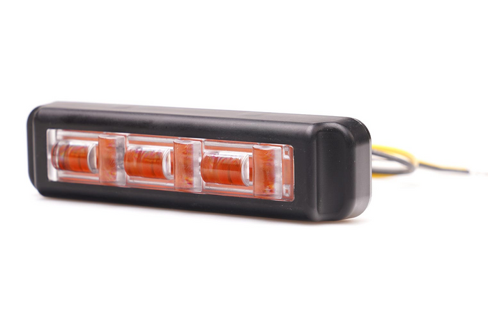 Lampă de avertizare WAŚ 2466 W285 LED intermitent portocaliu MASTER/SLAVE