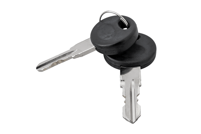 Buton de securitate M10 cu lacăt și chei K010