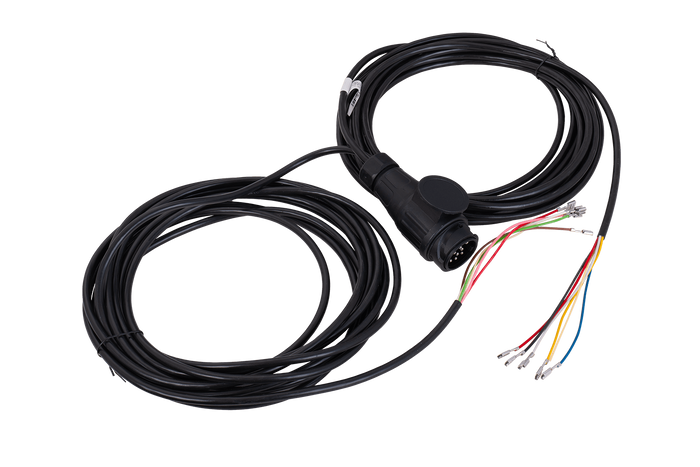 Instalatie electrica MANTES cablaj remorca 7 m 13 PIN 6.3 conectori