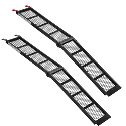 Rampe pliabile ProPlus 390094 din oțel pentru remorci, 203 cm, 680 kg, set de 2