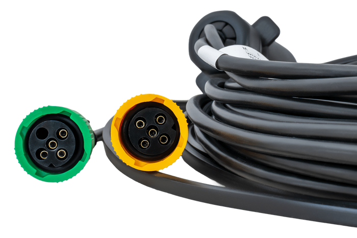 Instalatie electrica MANTES, cablaj remorca, 5m, mufa 7 PIN, baionete 2x 5 PIN