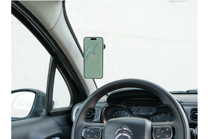 Suport magnetic pentru telefon cu ventuză Magneto Fin