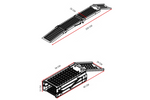 Rampe pliabile UNITRAILER ALR005 din oțel pentru remorci 200 cm 500 kg set de 2