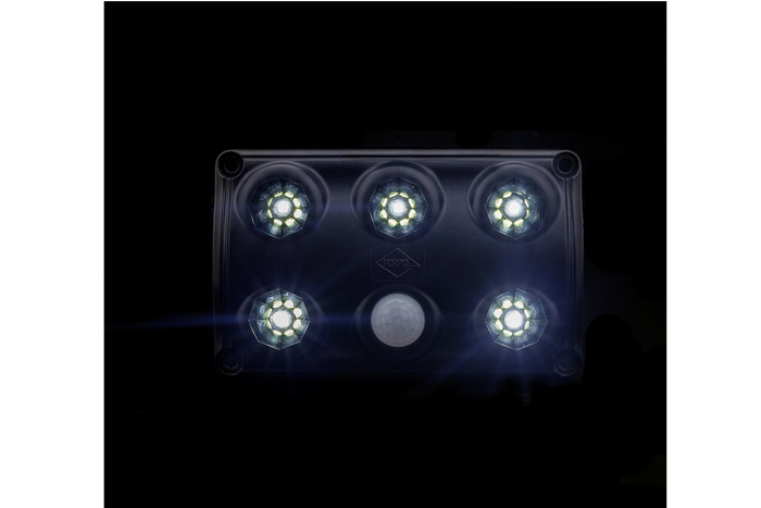 Lampă auto interioară neagră cu LED HORPOL LWD2156/CZ, 900 lm, cu senzor de mișcare
