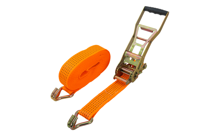 Bandă de transport UNITRAILER ERGO 10m/50mm/5t portocalie cu tensionator