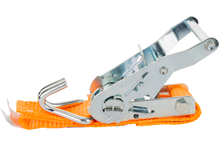 Bandă de transport UNITRAILER portocalie 4m/25mm/1t cu tensionator