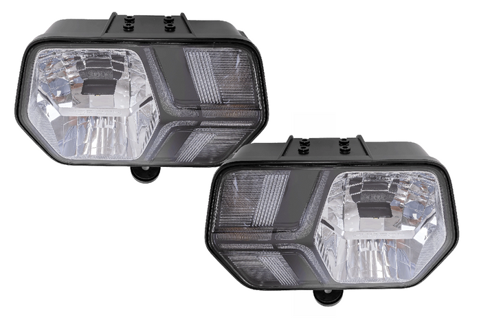 Faruri LED ASPÖCK LuxLED II cu 7 funcții, 6 pini, DEUTSCH DT06-6S stânga+dreapta