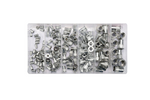 Set piulițe nitibile din aluminiu YATO YT-36460, dimensiuni M3-M10, 150 bucăți