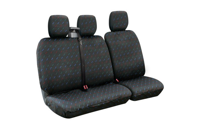 Set huse scaun auto LAMPA Dido-2, gri, pentru autobuze și autoutilitare