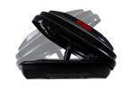 Cutie de portbagaj Mont Blanc Altitude 450, negru metalizat