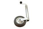 Roată jockey cu clemă din fontă WINTERHOFF ST48-200VB+KLE48-G 150kg 48mm 505-725mm